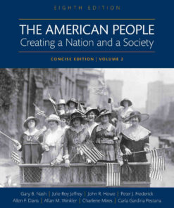 The American People: Creating a Nation and a Society, Concise Edition, Volume 2, 8th Edition eBook