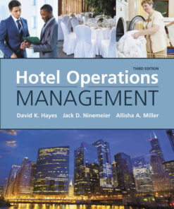 Hotel Operations Management, 3rd Edition eBook