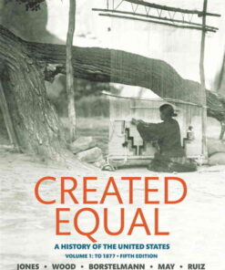 Created Equal: A History of the United States, Volume 1, 5th Edition eBook