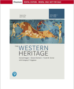 The Western Heritage , Volume 1, 12th Edition eBook