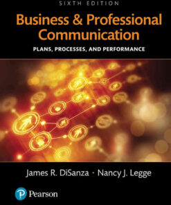 Business and Professional Communication: Plans, Processes, and Performance, 6th Edition eBook