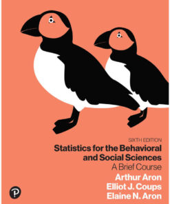 Statistics for the Behavioral and Social Sciences: A Brief Course, 6th Edition eBook