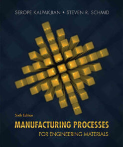 Manufacturing Processes for Engineering Materials, 6th Edition eBook