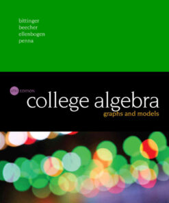 College Algebra: Graphs and Models, 6th Edition eBook