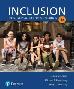 Inclusion: Effective Practices for All Students, 3rd Edition eBook
