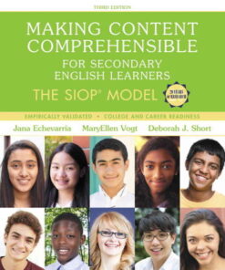 Making Content Comprehensible for Secondary English Learners: The SIOP Model, 3rd Edition eBook
