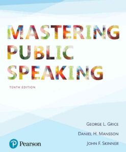 Mastering Public Speaking, 10th Edition eBook