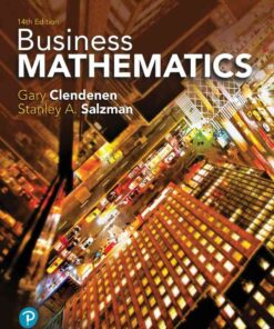 Business Mathematics, 14th Edition eBook