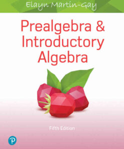 Prealgebra & Introductory Algebra, 5th Edition eBook