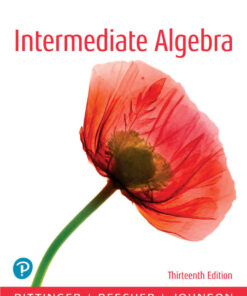 Intermediate Algebra, 13th Edition eBook