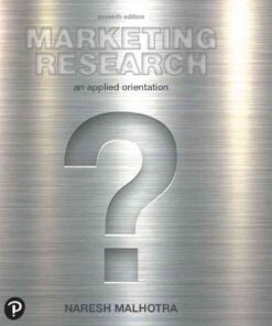 Marketing Research: An Applied Orientation, 7th Edition eBook