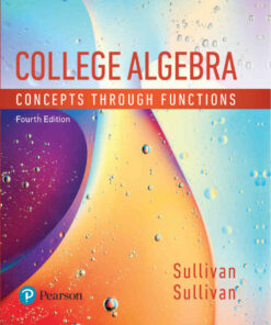 College Algebra: Concepts Through Functions, 4th Edition eBook