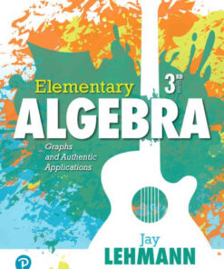 Elementary Algebra: Graphs and Authentic Applications, 3rd Edition eBook