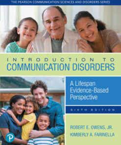Introduction to Communication Disorders: A Lifespan Evidence-Based Perspective, 6th Edition eBook