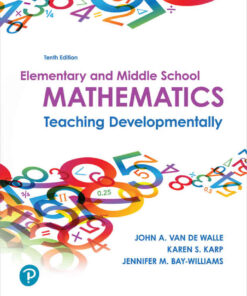 Elementary and Middle School Mathematics: Teaching Developmentally, 10th Edition eBook