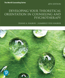 Developing Your Theoretical Orientation in Counseling and Psychotherapy, 4th Edition eBook