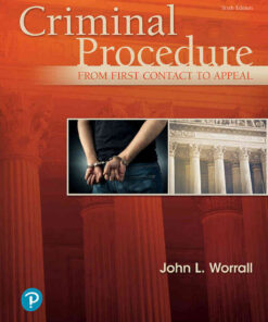 Criminal Procedure: From First Contact to Appeal, 6th Edition eBook