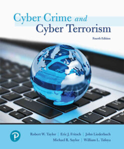 Cyber Crime and Cyber Terrorism, 4th Edition eBook