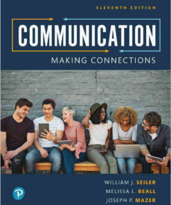 Communication: Making Connections, 11th Edition eBook