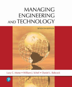 Managing Engineering and Technology, 7th Edition eBook