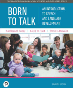 Born to Talk: An Introduction to Speech and Language Development, 7th Edition eBook