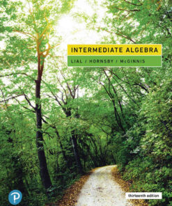 Intermediate Algebra, 13th Edition eBook