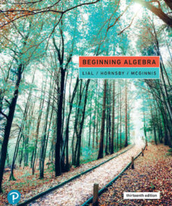 Beginning Algebra, 13th Edition eBook