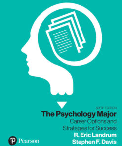 The Psychology Major: Career Options and Strategies for Success, 6th Edition eBook