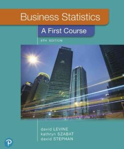 Business Statistics: A First Course, 8th Edition eBook