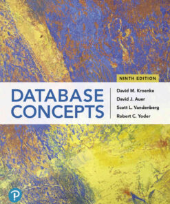 Database Concepts, 9th Edition eBook