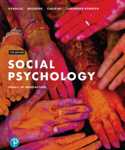 Social Psychology: Goals in Interaction, 7th Edition eBook