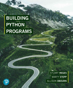 Building Python Programs, 1st Edition eBook