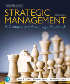 Strategic Management: A Competitive Advantage Approach, Concepts and Cases, 17th Edition eBook