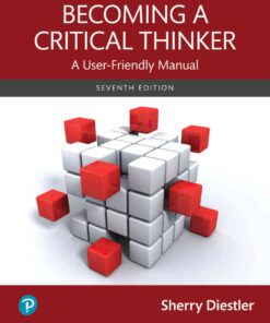 Becoming a Critical Thinker: A User-Friendly Manual, 7th Edition eBook