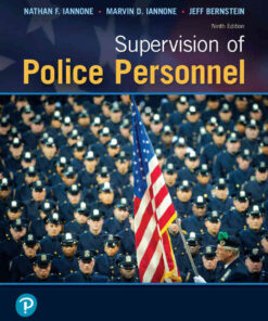 Supervision of Police Personnel, 9th Edition eBook