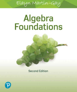 Algebra Foundations: Prealgebra, Introductory Algebra & Intermediate Algebra, 2nd Edition eBook