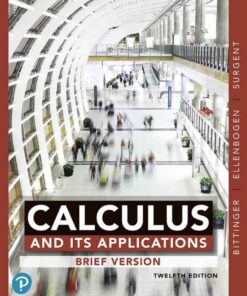 Calculus and Its Applications, Brief Version 12th Edition eBook