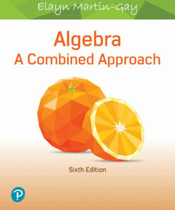 Algebra: A Combined Approach, 6th Edition eBook