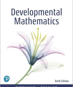 Developmental Mathematics: College Mathematics and Introductory Algebra, 10th Edition eBook