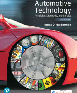 Automotive Technology: Principles, Diagnosis, and Service, 6th Edition eBook
