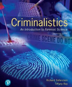 Criminalistics: An Introduction to Forensic Science, 13th Edition eBook