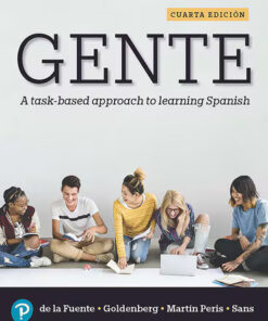 Gente: A task-based approach to learning Spanish, 4th Edition eBook