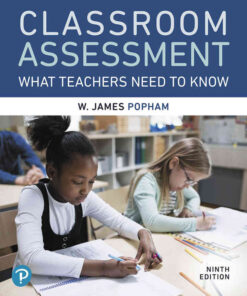 Classroom Assessment: What Teachers Need to Know, 9th Edition eBook
