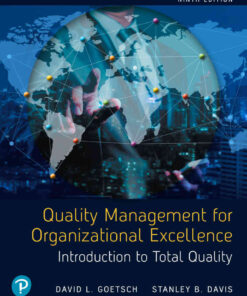 Quality Management for Organizational Excellence: Introduction to Total Quality, 9th Edition eBook