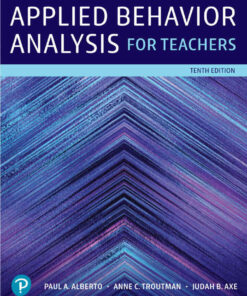 Applied Behavior Analysis for Teachers, 10th Edition eBook