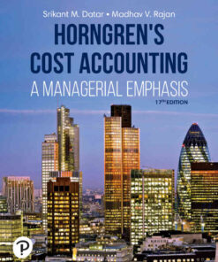 Horngren's Cost Accounting, 17th Edition eBook