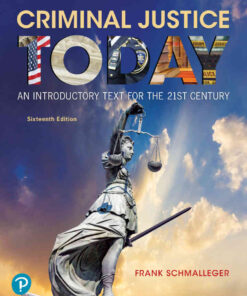 Criminal Justice Today: An Introductory Text for the 21st Century, 16th Edition eBook