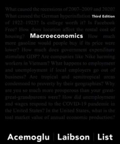 Macroeconomics, 3rd Edition eBook
