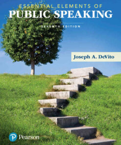 Essential Elements of Public Speaking, 7th Edition eBook