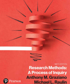 Research Methods: A Process of Inquiry, 9th Edition eBook